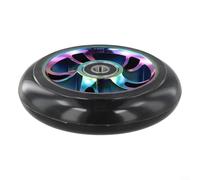 GLFLOW Ruote in lega Pro Scooter 100Mm Con Cuscinetti, Rullo Porpora PU Per Scooter Stunt Kick, Parti di Ricambio Hub CNC