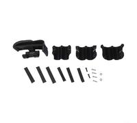 GLFLOW Set di impugnature regolabili per trombone per protezione e comfort, materiale PP, 15 x 12 x 5,5 cm, nero