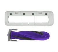 GLFLOW Set di spazzole principali e copertura compatibili per Narwal, per freo Z10, Z Ultra, Pro, X Plus, X Ultra, rullo lavabile con custodia protettiva (2 pezzi)