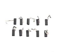 GLFLOW Spazzola di carbone di ricambio per trapano a percussione Bosch 19 x 8 x 5 mm per GBH2-22 2-23 2-24 2-26 2-28 3-28DRE nero grigio riparazione utensili elettrici professionali (confezione da 10)