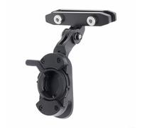 GLFLOW Staffa per sella bici, supporto per fanale posteriore per bicicletta, supporto in lega di alluminio compatibile con Garmin Varia RCT715 nero, 71 mm