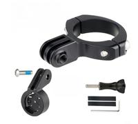 GLFLOW Supporto per fanale posteriore per bicicletta, per Magicshine RN120 e Flare RT, adattatore per action camera con interfaccia a 3 poli, staffa reggisella in alluminio diametro 28-32 mm (un kit)