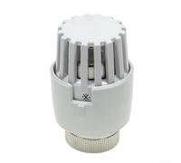 GLFLOW Testa regolabile per termosifone con funzione antigelo, adatta per sistemi collettori M30 x 1,5 mm per riscaldamento a pavimento dell'acqua (1 pezzo)