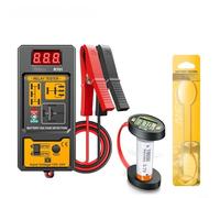 GLFLOW Tester relè, tester batteria auto, RT01 Tester relè automobilistico, display digitale 12V e 24V analizzatore relè per veicoli, design portatile compatto (RT01-BT138)