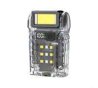 GLFLOW Torcia elettrica ricaricabile del LED DC09 con la base magnetica, di tipo C che fa pagare la luce del lavoro per il campeggio ed