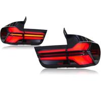 Glghl Luci Posteriori Auto per BMW X5 E70 2007 2008 2009 2010 2011 2012 2013, Lampade Luci Posteriori A LED Auto Posteriore Stop Luce