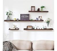 Glhkkp-hm Mensola a Muro Decorativa Creativo in Legno massello Partition Mensola a Muro Soggiorno TV Sfondo Parete Decorazione Parete Partizione Retro mensole a Muro Display Appeso