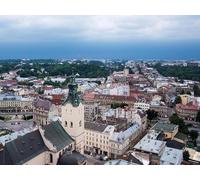 GLHUIOZ 1000 pezzi puzzle per adulti, grandi e impegnativi puzzle per adulti, intrattenimento 1000 pezzi puzzle regalo per amici familiari Ucraina LeopoliDa 75x50cm