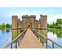 GLHUIOZ 1000 Pezzi Puzzle-Puzzle di Legno-Relax Puzzle Giochi-rompicapo Puzzle per Bambini e Adulti Regali Castelli Ponti Scozia 75x50cm