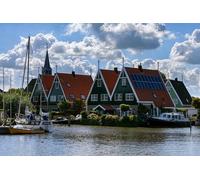 GLHUIOZ 1500 pezzi puzzle per adulti, grandi e impegnativi puzzle per adulti, intrattenimento 1500 pezzi puzzle regalo per amici familiari Paesi Bassi Fiumi Porti turistici Graftdijk 87x57cm