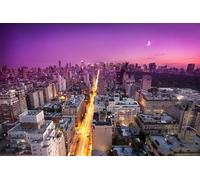 GLHUIOZ 1500 pezzi puzzle per adulti, grandi e impegnativi puzzle per adulti, intrattenimento 1500 pezzi puzzle regalo per amici familiari Città degli Stati Uniti 87x57cm