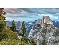 GLHUIOZ 500 Pezzi,Puzzle Adulti Stati Uniti,Curry Village,52x38cm