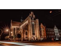 GLHUIOZ 500 pezzi puzzle per adulti, grandi e impegnativi puzzle per adulti, intrattenimento 500 pezzi puzzle regalo per amici familiari Basilica dei Templi di Polonia 52x38cm