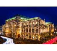 GLHUIOZ 500 Pezzi Puzzle-Puzzle di Legno-Relax Puzzle Giochi-rompicapo Puzzle per Bambini e Adulti Regali Austria Teatro dell'Opera di Vienna 52x38cm