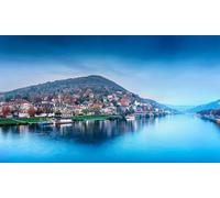 GLHUIOZ 500 Pezzi Puzzle-Puzzle di Legno-Relax Puzzle Giochi-rompicapo Puzzle per Bambini e Adulti Regali Germania Fiumi Porti turistici Costa 52x38cm