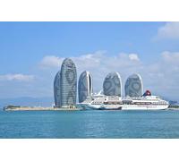 GLHUIOZ Genuine Puzzles. 1000 Pezzi. Isola della Cina Mare di Hainan 75x50cm