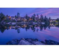 GLHUIOZ Genuine Puzzles,500 Pezzi,Canada,Isola di Vancouver,52x38cm