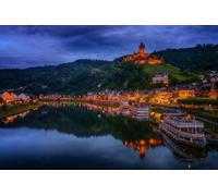 GLHUIOZ Other Impossible Puzzle, 1000 Pezzi, Germania Fiumi Porti turistici 75x50cm