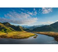 GLHUIOZ Other Impossible Puzzle,500 Pezzi,California,Montagna,Stati Uniti,Lago Kaweah,52x38cm