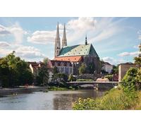 GLHUIOZ Other Impossible Puzzle, 500 Pezzi, Germania Ponti Fiumi Chiesa Santi Pietro 52x38cm