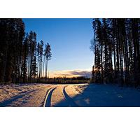 GLHUIOZ Other Impossible Puzzle,500 Pezzi,Paesaggi,Tracce di Luce,52x38cm