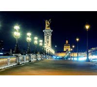 GLHUIOZ Other Impossible Puzzle, 500 Pezzi, Ponti di Francia 52x38cm