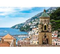 GLHUIOZ Other Impossible Puzzle, 500 Pezzi, Yacht della Chiesa della Costa Italiana 52x38cm