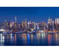 GLHUIOZ Puzzle 1000 Pezzi, Collezione Paesaggi & Foto, Jigsaw Puzzle per Adulti - Stampa di Alta Qualità Città dei fiumi degli Stati Uniti 75x50cm