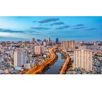 GLHUIOZ Puzzle 1000 Pezzi, Collezione Paesaggi & Foto, Jigsaw Puzzle per Adulti - Stampa di Alta Qualità Fiumi del Vietnam Saigon 75x50cm