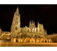 GLHUIOZ Puzzle 1000 Pezzi, Collezione Paesaggi & Foto, Jigsaw Puzzle per Adulti - Stampa di Alta Qualità Templi di Burgos in Spagna 75x50cm