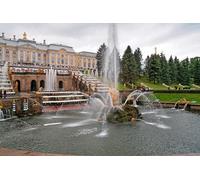 GLHUIOZ Puzzle 1000 Pezzi Puzzle adulti Puzzle Classico paesaggio - Gioco di Puzzle e Gioco di Famiglia, Consigliato per Adulti o Oltre 6 Anni Russia Pietroburgo Fontane Parchi 75x50cm