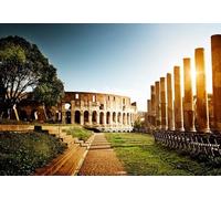 GLHUIOZ Puzzle 1000 Pezzi Puzzle adulti Puzzle Classico paesaggio - Gioco di Puzzle e Gioco di Famiglia, Consigliato per Adulti o Oltre 6 Anni Roma Italia Colosseo Rovine Monumenti 75x50cm