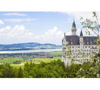 GLHUIOZ Puzzle 1000 pezzi, puzzle per adulti e bambini per la stampa ad alta definizione, gioco di famiglia sfida Neuschwanstein Germania 75x50cm