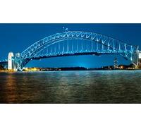 GLHUIOZ Puzzle 1000 Pezzi,Puzzle per Adulti, Puzzle di Legno, Fiumi e ponti in Australia 75x50cm