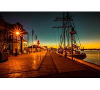 GLHUIOZ Puzzle 1000 Pezzi,Puzzle per Adulti, Puzzle di Legno, Porti turistici australiani di Adelaide 75x50cm