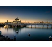GLHUIOZ Puzzle 1500 Pezzi, Collezione Paesaggi & Foto, Jigsaw Puzzle per Adulti - Stampa di Alta Qualità Marina australiana St. Kilda 87x57cm