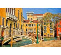 GLHUIOZ Puzzle 1500 Pezzi, Collezione Paesaggi & Foto, Jigsaw Puzzle per Adulti - Stampa di Alta Qualità Ponti Italia 87x57cm