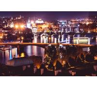 GLHUIOZ Puzzle 1500 Pezzi, Collezione Paesaggi & Foto, Jigsaw Puzzle per Adulti - Stampa di Alta Qualità Ponti sui fiumi della Repubblica di Praga 87x57cm