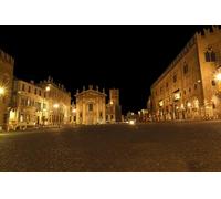 GLHUIOZ Puzzle 1500 Pezzi Puzzle adulti Puzzle Classico paesaggio - Gioco di Puzzle e Gioco di Famiglia, Consigliato per Adulti o Oltre 6 Anni Italia Mantova Lombardia Città 87x57cm