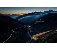 GLHUIOZ Puzzle 1500 Pezzi Puzzle adulti Puzzle Classico paesaggio - Gioco di Puzzle e Gioco di Famiglia,Consigliato per Adulti o Oltre 6 Anni Paesaggi,87x57cm