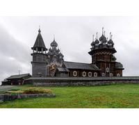 GLHUIOZ Puzzle 1500 Pezzi,Puzzle per Adulti, Puzzle di Legno, Templi della Russia 87x57cm
