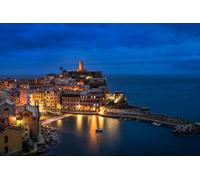 GLHUIOZ Puzzle 1500 Pezzi,Puzzle per Adulti, Puzzle di Legno, Vernazza, Italia - Porti turistici sulla costa 87x57cm