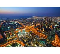 GLHUIOZ Puzzle 500 Pezzi, Collezione Paesaggi & Foto, Jigsaw Puzzle per Adulti - Stampa di Alta Qualità Dubai Emirati Arabi Uniti Burj 52x38cm