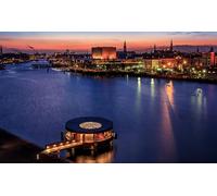 GLHUIOZ Puzzle 500 Pezzi, Collezione Paesaggi & Foto, Jigsaw Puzzle per Adulti - Stampa di Alta Qualità Fiumi della Danimarca 52x38cm