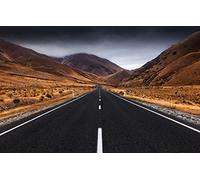 GLHUIOZ Puzzle 500 Pezzi paesaggi-Puzzle di Legno- Relax Puzzle Giochi-rompicapo Puzzle Città Romantica per Bambini e Adulti Regali Nuova Zelanda,Isola del Sud,Lindis Pass,52x38cm