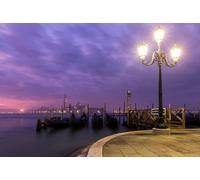 GLHUIOZ Puzzle 500 Pezzi paesaggi-Puzzle di Legno- Relax Puzzle Giochi-rompicapo Puzzle Città Romantica per Bambini e Adulti Regali Italia Lungomare Venezia 52x38cm