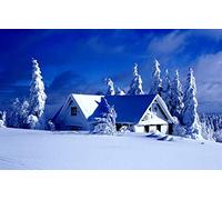 GLHUIOZ Puzzle 500 Pezzi paesaggi-Puzzle di Legno- Relax Puzzle Giochi-rompicapo Puzzle Città Romantica per Bambini e Adulti Regali Paesaggi,52x38cm