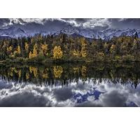 GLHUIOZ Puzzle 500 Pezzi Puzzle adulti Puzzle Classico paesaggio - Gioco di Puzzle e Gioco di Famiglia,Consigliato per Adulti o Oltre 6 Anni Paesaggi,52x38cm