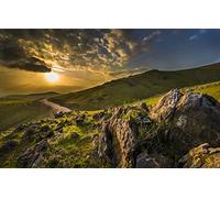 GLHUIOZ Puzzle 500 Pezzi Puzzle adulti Puzzle Classico paesaggio - Gioco di Puzzle e Gioco di Famiglia,Consigliato per Adulti o Oltre 6 Anni Paesaggi,52x38cm