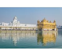 GLHUIOZ Puzzle 500 Pezzi Puzzle adulti Puzzle Classico paesaggio - Gioco di Puzzle e Gioco di Famiglia, Consigliato per Adulti o Oltre 6 Anni Tempio dei templi dell'India 52x38cm